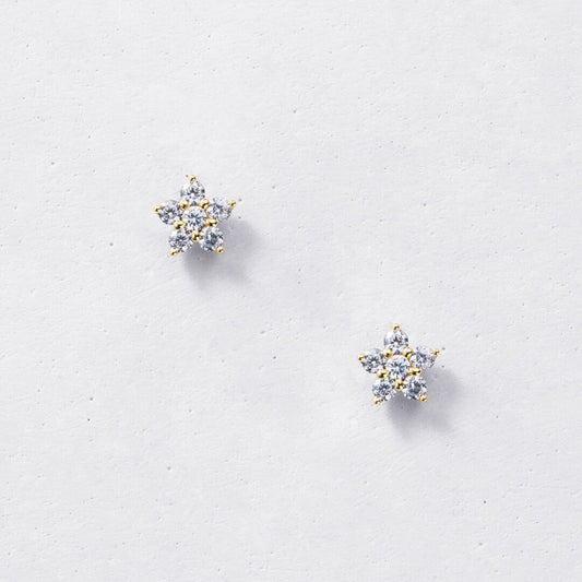 Dainty Flower Stud Earrings