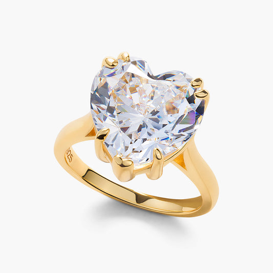 Amos Heart-Cut Ring